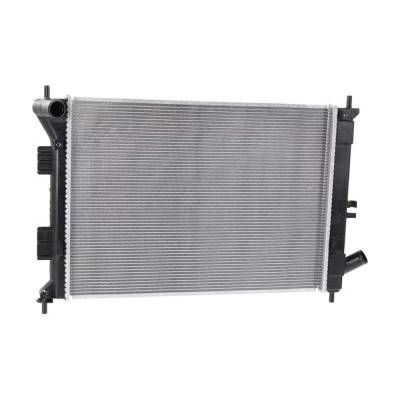 Rareelectrical - Radiator Assembly Compatible With 2012-2013 Hyundai Elantra 2013 Coupe 2014 Kia Forte 2014 Kia Koup - Image 4