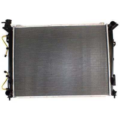 Rareelectrical - Radiator Assembly Compatible With 2006-2010 Hyundai Azera 2007-2008 Sonata 2007-2010 Kia Optima - Image 1