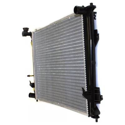 Rareelectrical - Radiator Assembly Compatible With 2006-2010 Hyundai Azera 2007-2008 Sonata 2007-2010 Kia Optima - Image 2