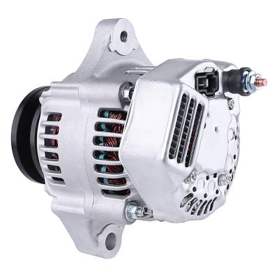 Rareelectrical - 12V 40A Alternator Compatible With 1996-2005 Kubota L48tl L48tlb L4610 Thomas 175 Denso 100211-4650 - Image 4