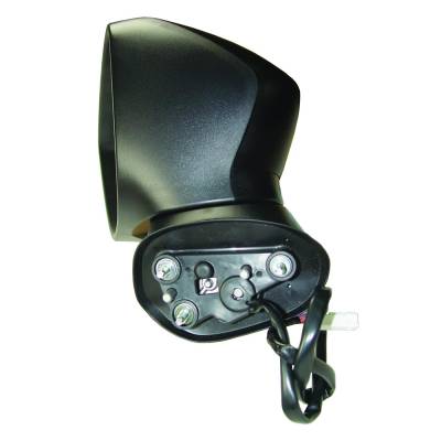 Rareelectrical - New Left Driver Side Door Mirror Compatible With 2014-2016 Mazda 3 Power Bhn9-69-1N7 Bhn9691n7 - Image 3