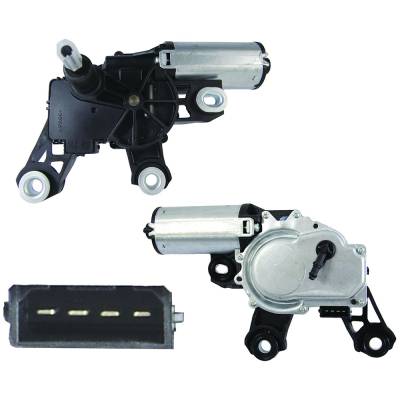 Rareelectrical - Rear Windshield Wiper Motor Compatible With 1994-2001 Audi 1997-2004 Seat 1998-2005 Volkswagen - Image 4