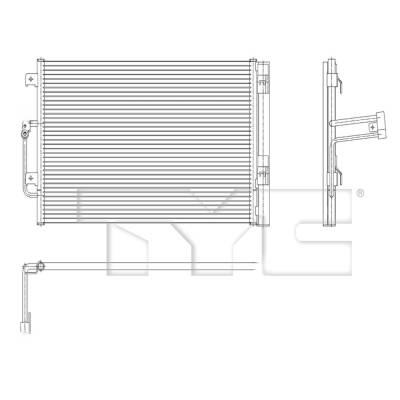 Rareelectrical - New A/C Condenser Compatible With 2020-2026 Cadillac Ct4 Cadillac Ct5 2.0L 2.7L 3.6L L4 V6 86540124 - Image 5