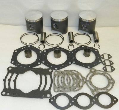 Rareelectrical - Rebuild Kit Compatible With 1999-2005 Kawasaki Stx-R 1200 Ultra 150 1200 OEM .5 Mm Over Direct Fit - Image 2