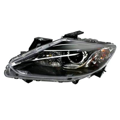 Rareelectrical - Left Driver Side Headlamp Compatible With 2013-2015 Mazda Cx-9 Sport Utility Halogen Clear Lens OEM - Image 1