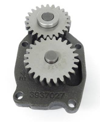 Rareelectrical - New Oil Pump Compatible With Case Ih Skid Steer Loader 1840 1845C Wheel Loader W11b 3924719 - Image 2