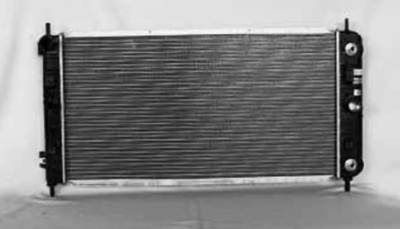Rareelectrical - Radiator Assembly Compatible With 2006 Pontiac G6 2006-2007 Chevrolet Malibu 3.5L 3.9L V6 3880Cc - Image 1
