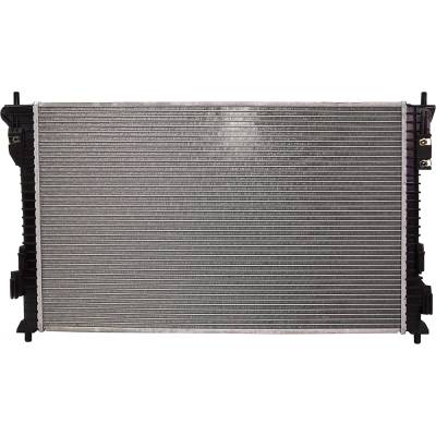 Rareelectrical - New Radiator Compatible With 2013-2015 Ford Police Interceptor Utility 3.7L V6 3726Cc Db5z 8005 - Image 5