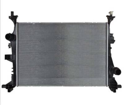 Rareelectrical - New Radiator Compatible With 2016-2018 Fiat 500X 2015-2018 Jeep Renegade 1.4L L4 1368Cc 68260449Aa - Image 2