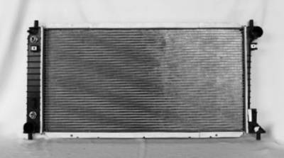 Rareelectrical - Radiator Assembly Compatible With 2004 Ford F-150 Heritage 2002 Lincoln Blackwood 2003 Ford 4.6L - Image 1