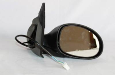 Rareelectrical - New Right Passenger Side Door Mirror Compatible With 2003-2005 Dodge Neon Power Manual Folding - Image 2
