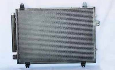 Rareelectrical - New A/C Condenser Compatible With 2003-2007 Cadillac Cts 3.6L 2.8L 3.2L V6 Gm3030242 19129982 - Image 3