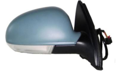 Rareelectrical - New Right Passenger Side Door Mirror Compatible With 2005-2010 Volkswagen Jetta Power Heated - Image 3