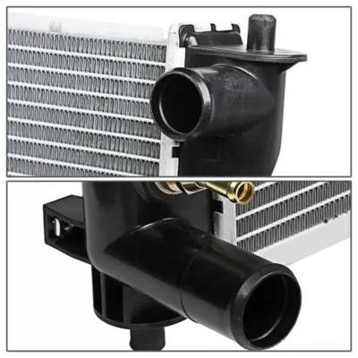Rareelectrical - Radiator Assembly Compatible With 2002-2005 Kia Sedona Kia 3.5L V6 3497Cc 2442 762405-25750-1 P2442 - Image 4