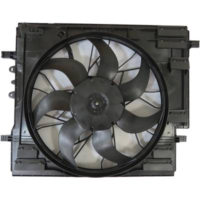 Rareelectrical - New Dual Radiator And Condenser Fan Compatible With Volvo Xc90 T8 Excellence Momentum Recharge - Image 1