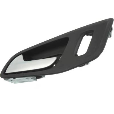 Rareelectrical - Front Driver Side Interior Door Handle Compatible With 2014-2018 Ford Transit Chrome Lever With - Image 2