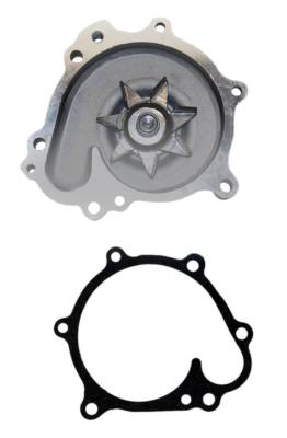 Rareelectrical - Water Pump Compatible With 1989-1995 Ford Taurus Sedan Wagon 3.0L V6 Vulcan Engine Aluminum Housing - Image 2