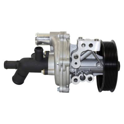 Rareelectrical - Water Pump With Pulley Compatible With 2015-2019 Ford Transit 150 250 350 3.2L I5 Power Stroke - Image 3