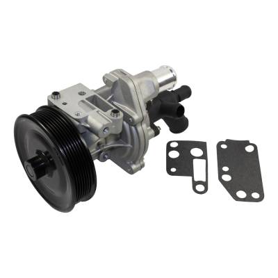 Rareelectrical - Water Pump With Pulley Compatible With 2015-2019 Ford Transit 150 250 350 3.2L I5 Power Stroke - Image 4
