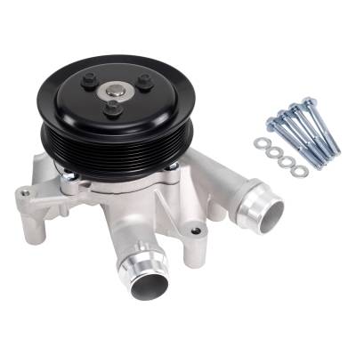 Rareelectrical - Water Pump With Pulley Compatible With 2011-2019 Ford F-250 F-350 F-450 F-550 Super Duty F650 F750 - Image 4