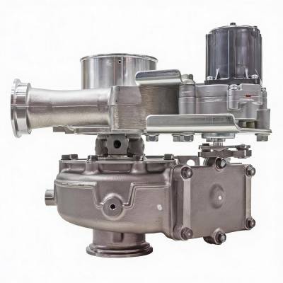 New OEM Replacement Turbocharger Compatible With Hyundai R145lcr-9A Cummins Qsb4.5 2012-2016 By