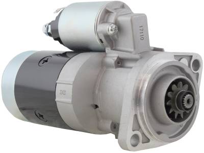 Rareelectrical - Starter Motor Compatible With Mitsubishi Fork Lift Fgc-10-Gs Fgc-10-Lp Fgc-10-Lps Fgc-15 4G33 - Image 3