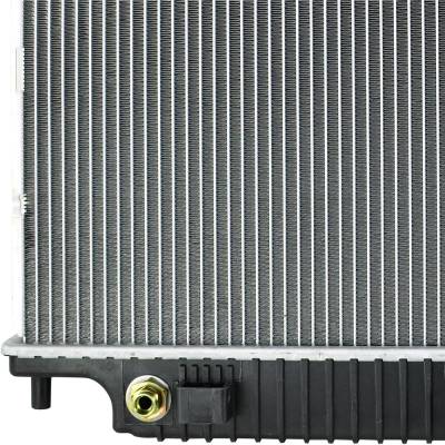 Rareelectrical - Radiator Compatible With 2008-2009 Pontiac G8 3.6L V6 Sedan Automatic Downflow 26Mm Plastic Aluminum - Image 6
