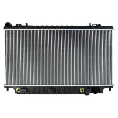 Rareelectrical - Radiator Compatible With 2008-2009 Pontiac G8 3.6L V6 Sedan Automatic Downflow 26Mm Plastic Aluminum - Image 8