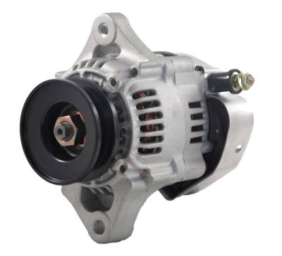 Rareelectrical - New Chevy Mini Alternator Compatible With Denso Street Rod Race 1-Wire New 40 Amp 8162 Type - Image 2
