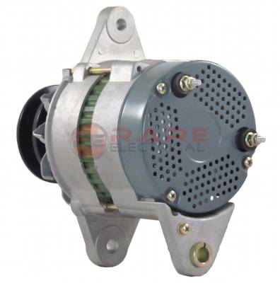Rareelectrical - New 24V Alternator Compatible With Komatsu Engines 4D102 6D102 S6d102e S6d102e-1X-6 01-35-2023 - Image 1