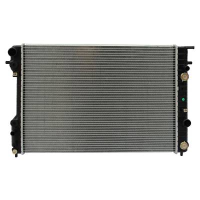Rareelectrical - Radiator Compatible With 1997-2001 Cadillac Catera 3.0L V6 Dohc Luxury Sedan Crossflow Aluminum Core - Image 2