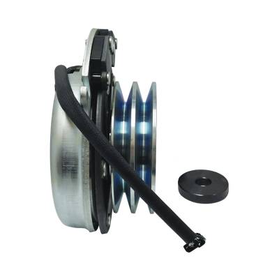 Rareelectrical - New Electric Lawn Mower Pto Clutch Compatible With Ingersoll Equipment Cw 1 Inch 4.875 Inch Pulley - Image 5