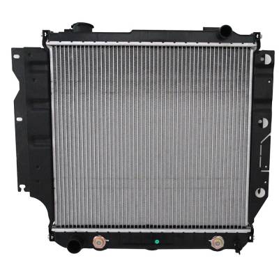 Rareelectrical - Radiator Compatible With 1987-1995 1997-2006 Jeep Wrangler Yj Tj 4.2L 4.0L 2.5L 2.4L L4 L6 Downflow - Image 2