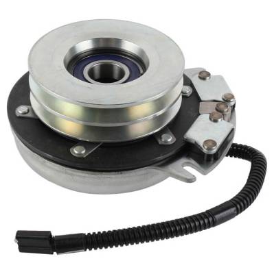 Rareelectrical - New Electric Pto Clutch Compatible With Warner Equipment 5218-272 Ccw 1 Inch 4.75 Inch Pulley 200 - Image 2