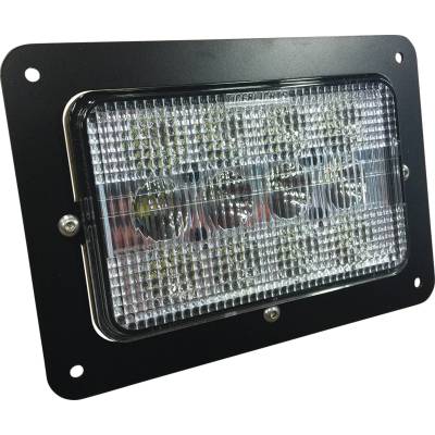 Rareelectrical - 60W Led Hood Mount Headlight Compatible With Case Ih 3088 3288 3488 3688 5088 5288 5488 Tractor 3500 - Image 2