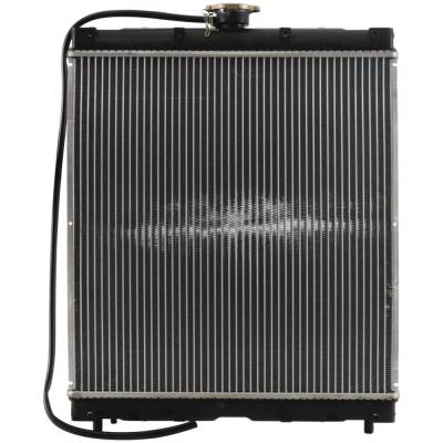 Rareelectrical - New Radiator Compatible With John Deere 8800A 7400A 8700A 315 4120 7500A 313 312Gr 9009A 4720 4320 - Image 1