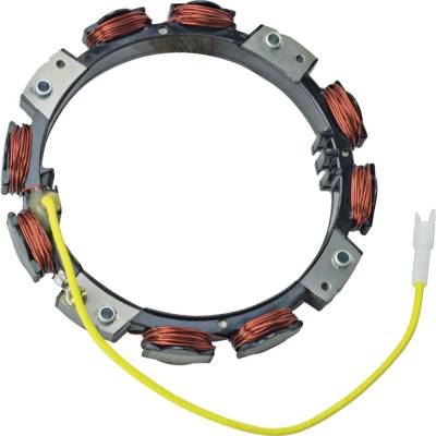 Rareelectrical - New 12V Stator Compatible With White Outdoor 17Ak2acp090 17Bk2acp090 17Vk2acp010 13Wr92ak010 E100 - Image 2