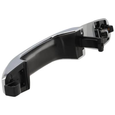 Rareelectrical - Passenger Side Front Exterior Door Handle Compatible With 2014-2022 Chevrolet Silverado Chrome - Image 4