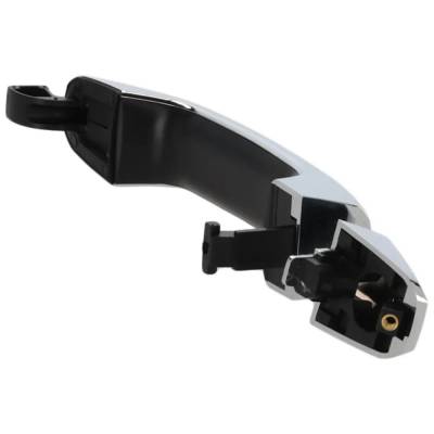 Rareelectrical - Passenger Side Front Exterior Door Handle Compatible With 2014-2022 Chevrolet Silverado Chrome - Image 7