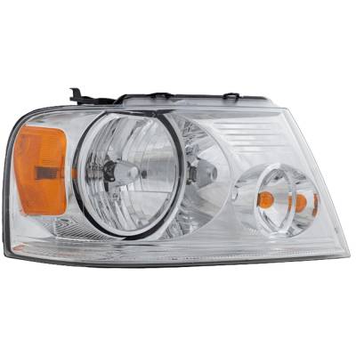 Rareelectrical - New Right Headlights Compatible With Ford Lincoln F-150 Mark Lt 4.2L 4.6L 5.4L 2004 2005 2006 2007 - Image 3