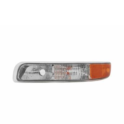 Rareelectrical - New Left Turn Signal / Side Marker Light Assembly Compatible With Chevrolet Suburban Tahoe Silverado - Image 2