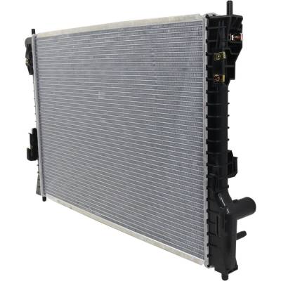 Rareelectrical - Radiator Compatible With 2013-2019 Ford Flex Lincoln Mkt 2011-2019 Explorer 3.5L 3.7L V6 W/Eoc W/O - Image 3