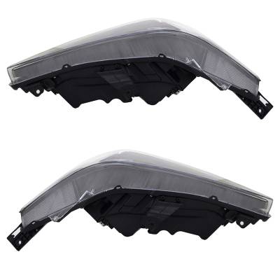 Rareelectrical - New Pair Of Headlights Compatible With Acura Mdx A-Spec Sport Utility 4-Door 3.5L 2019 2020 By Part - Image 4