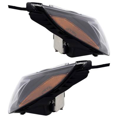Rareelectrical - New Pair Of Headlights Compatible With Acura Mdx A-Spec Sport Utility 4-Door 3.5L 2019 2020 By Part - Image 5