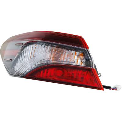 Rareelectrical - New Left Tail Light Compatible With Toyota Camry 2021 By Part Numbers To2804159 81560-06A20 - Image 3