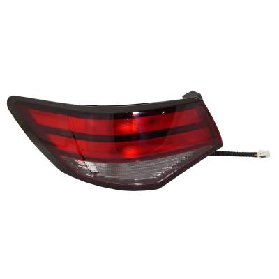 Rareelectrical - New Left Tail Light Compatible With Nissan Sentra 2020 2021 By Part Numbers Ni2804121 26555-6Lb0a - Image 1