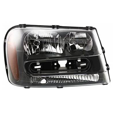 New Right Headlight Compatible With Chevrolet Trailblazer Ext Lt Ls 2003-2005 By Part Number