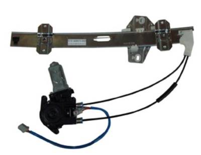 Rareelectrical - Front Left Window Regulator Compatible With 94 95 96 97 Honda Accord Ho1350114 Wl41566 88140 Wl41566 - Image 2