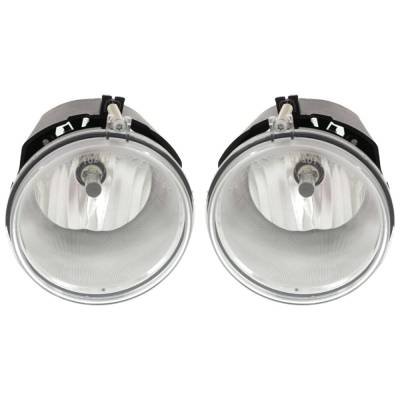 Rareelectrical - New Pair Of Daytime Running Lights Compatible With Dodge Jeep Chrysler Dakota Grand Cherokee - Image 1