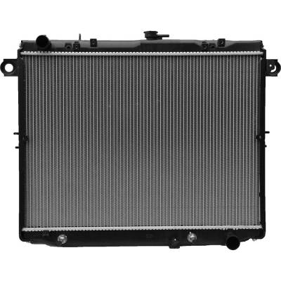 Rareelectrical - Radiator Compatible With 2003-2007 Lexus Lx470 Toyota Land Cruiser 4.7L V8 48Mm Pa Core Downflow - Image 2